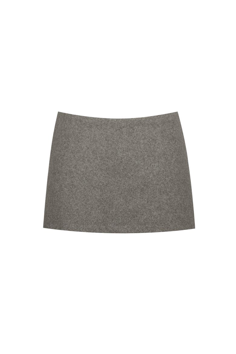 Osira Low-Waisted Micro Skort, Alternate, color, Taupe