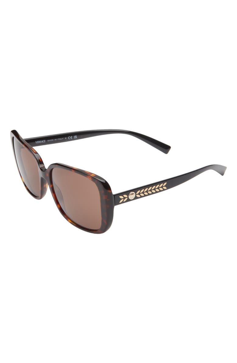 Versace 56mm Square Sunglasses, Alternate, color, 