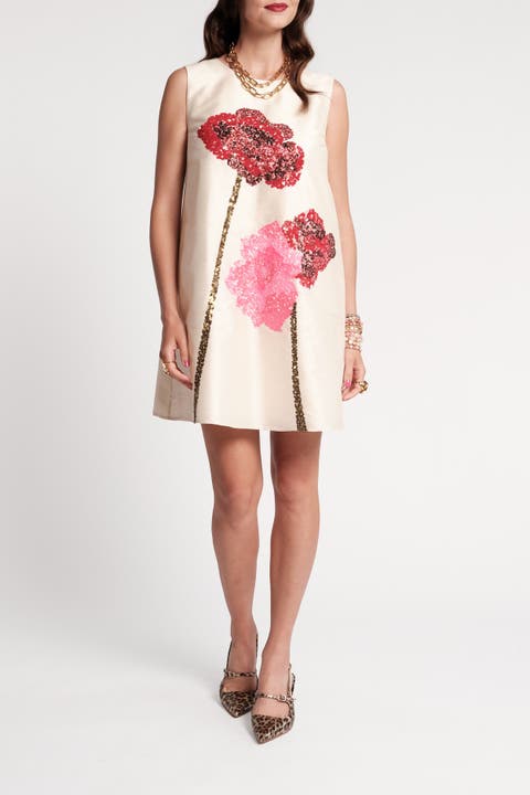 Alice Shift Dress Poppy