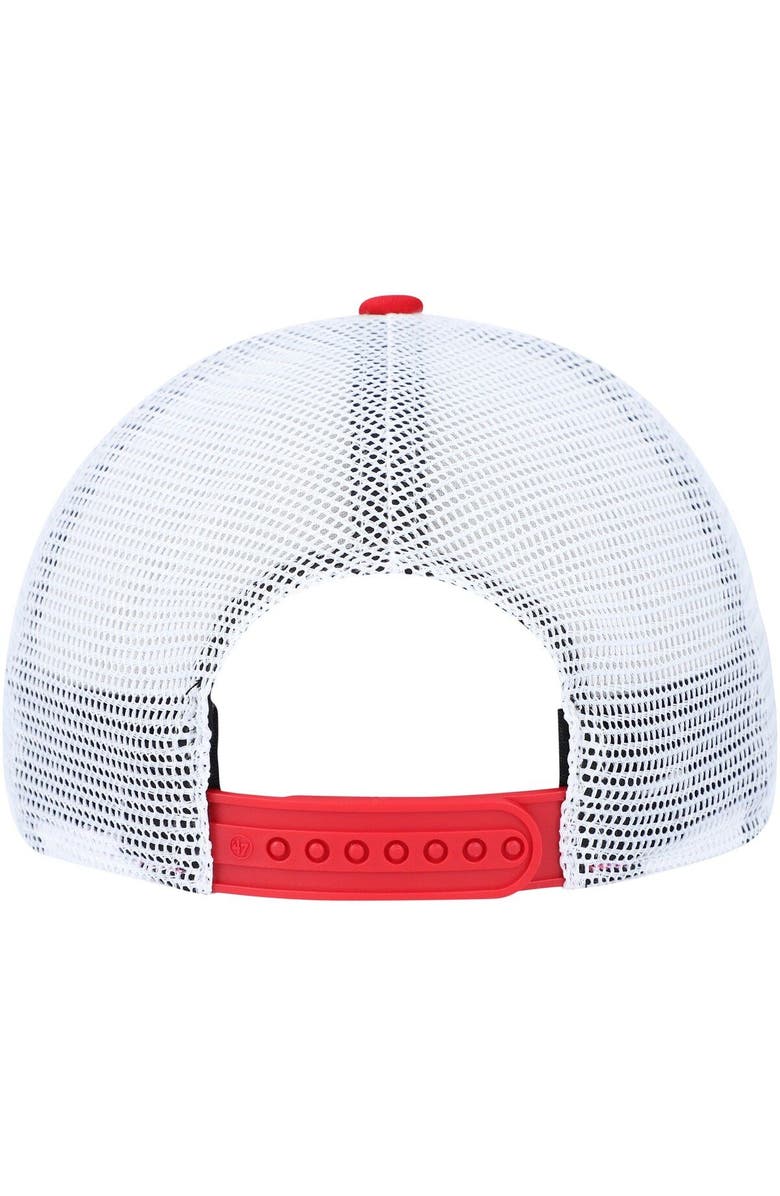 '47 Youth '47 Red Kentucky Derby MVP Snapback Hat, Alternate, color, Red