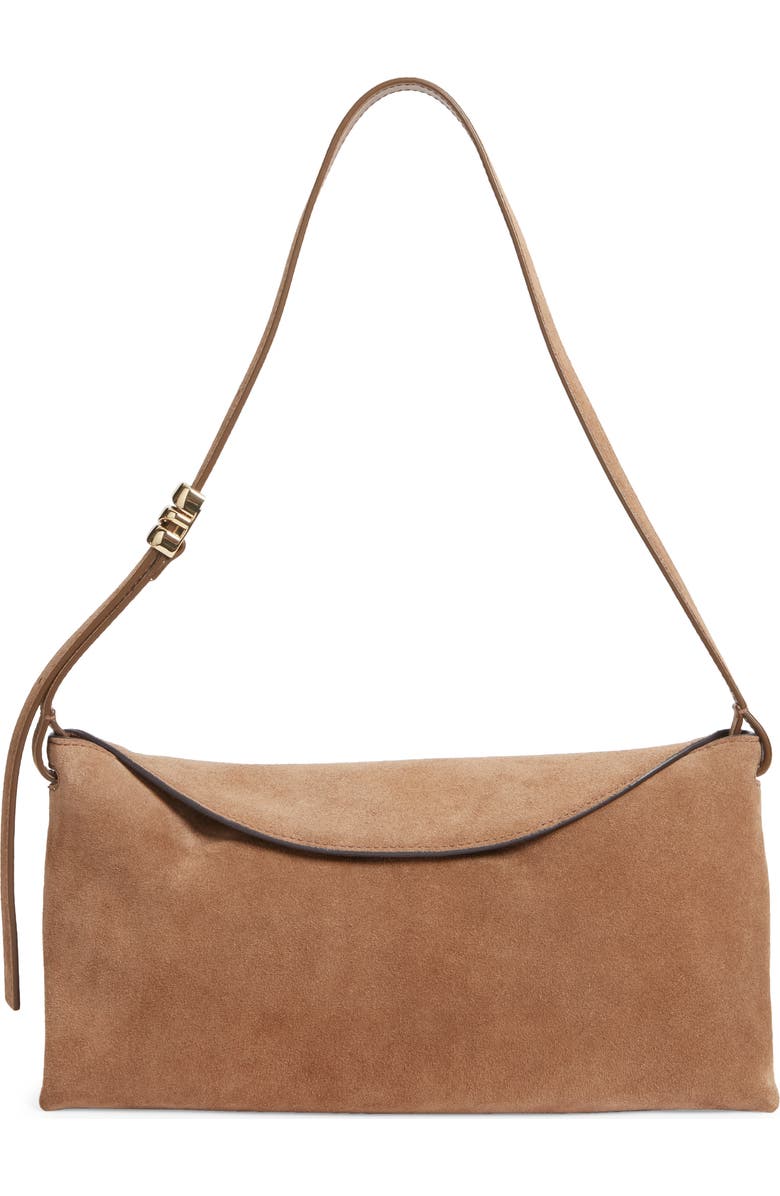 Madewell The Date Night Suede Shoulder Bag, Main, color,