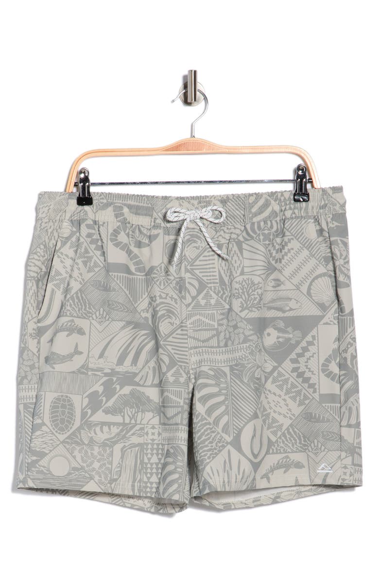 Reef Moore Swim Trunks, Alternate, color, Abbey Stone