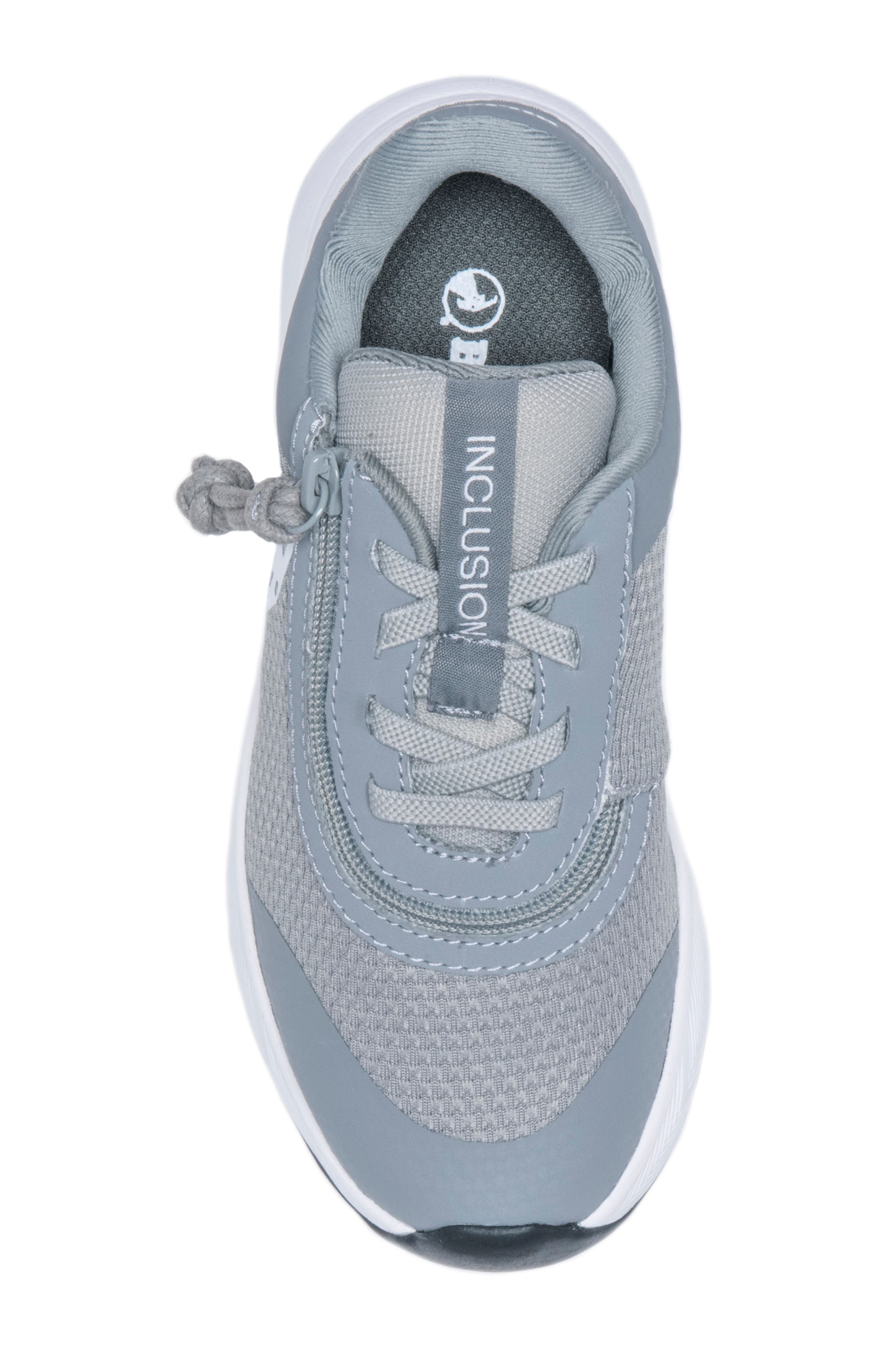 BILLY Footwear Kids' Billy Sport Inclusion One Sneaker, Alternate, color, Cool Grey
