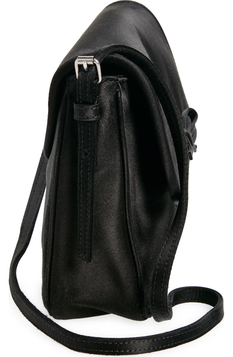 Balenciaga Leopolda Satin Shoulder Bag, Alternate, color,