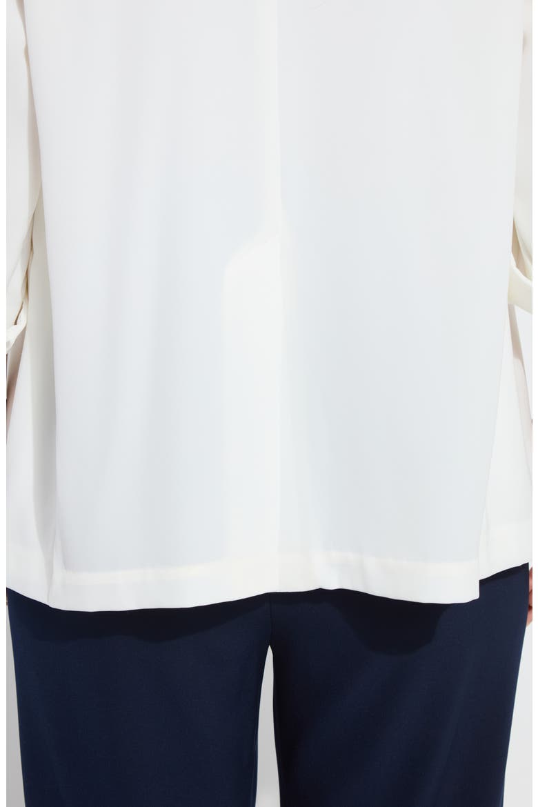 Genevieve Relaxed Blazer, Alternate, color, OFF WHITE