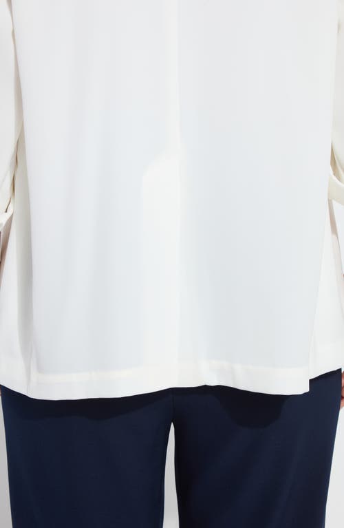 Lyssé Genevieve Relaxed Blazer In Off White In Off White