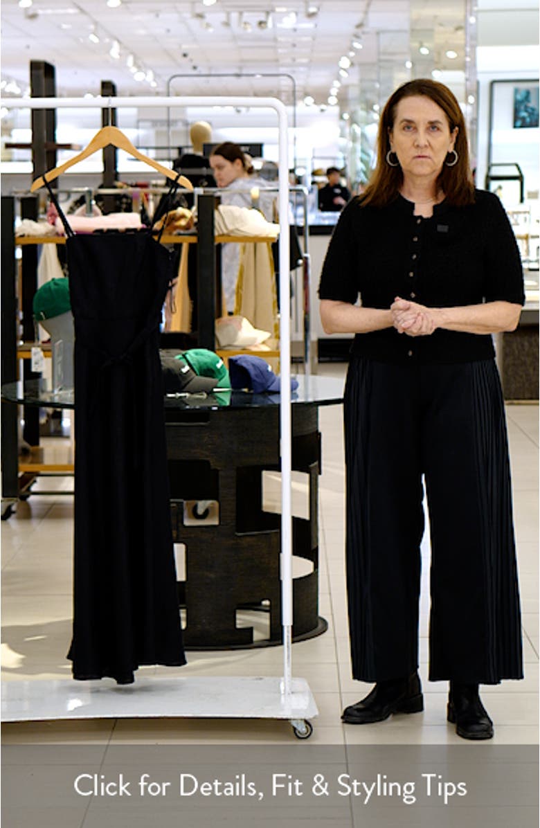 Bow Linen Sundress, sales video thumbnail