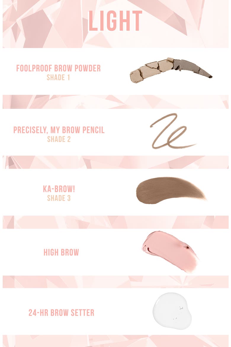 Benefit Bomb Ass Brows! By Desi Perkins Set, Alternate, color, 01 LIGHT