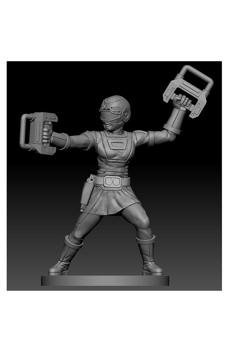 Renegade Game Studios Power Rangers Roleplaying Game Hero Miniatures Set 12pc, Alternate, color, Multicolored