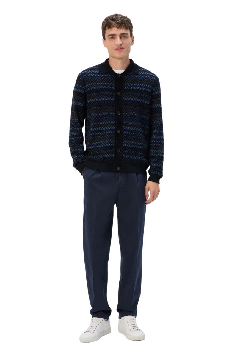 Missoni Chino Pants In Cotton, Main, color, Blue