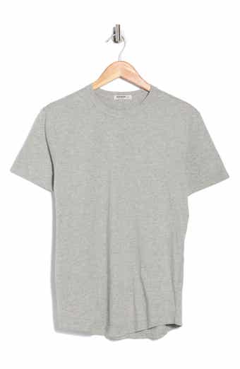 BUCK MASON Pima Cotton Curved Hem T-Shirt