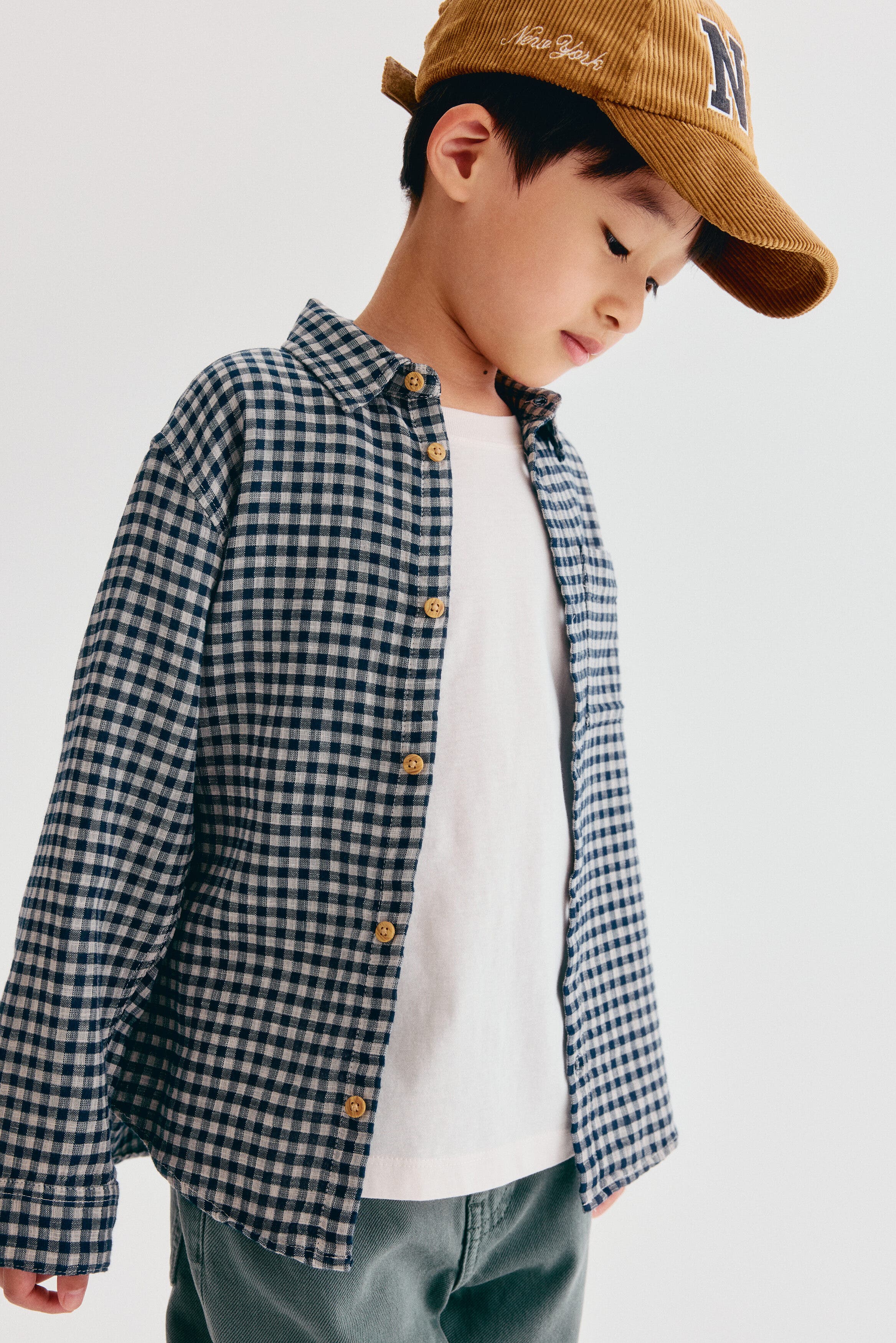 selected Navy blue/gingham