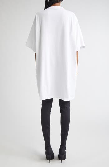 【送料込】BALENCIAGA★City Of Angels Patched Tシャツドレス Balenciaga Patched City of Angels Graphic T-Shirt Dress