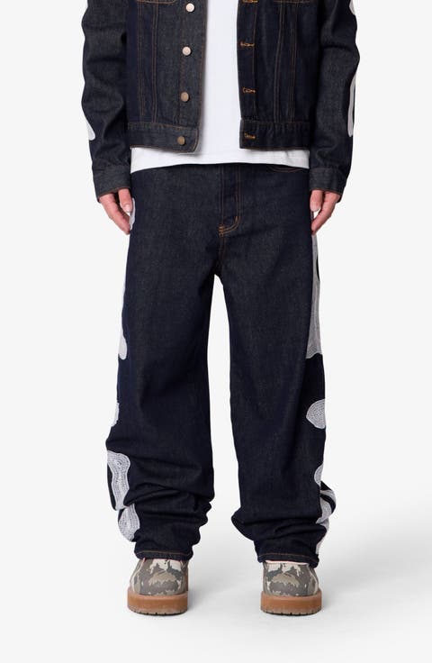 Raw Skeleton Ultra Baggy Jeans
