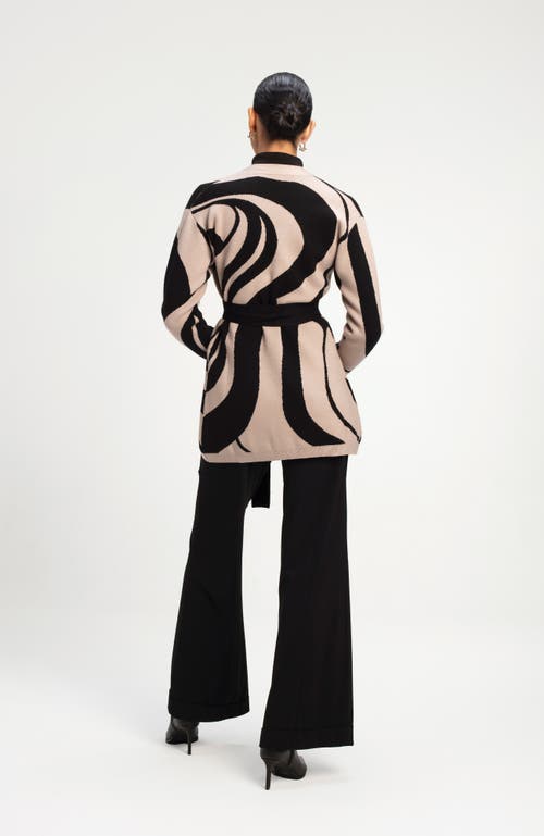 Diarrablu Elma Knit Cardigan In Luze Noir