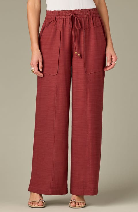 Skyrise Wide Leg Pants (Regular & Petite)