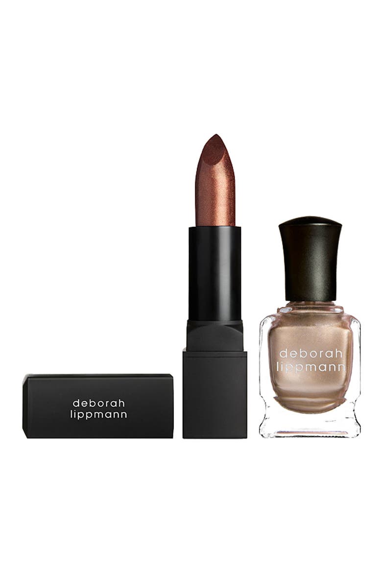 'Puttin' on the Ritz' Lip & Nail Duo, Main, color, NO COLOR