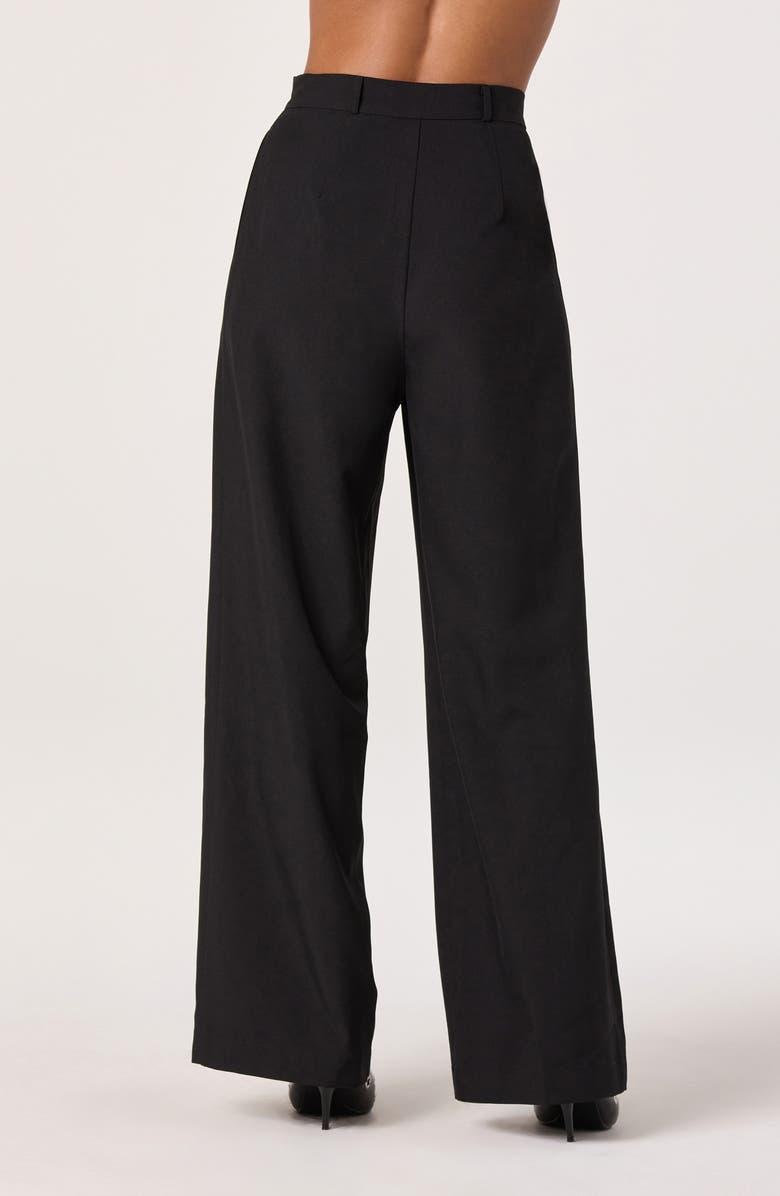 ASTR the Label Pleated Pants, Alternate, color, Black