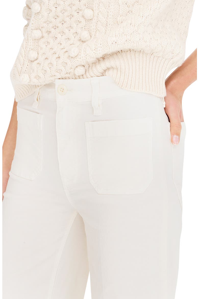Point Sur Washed Wide Leg Crop Pants, Main, color, NATURAL