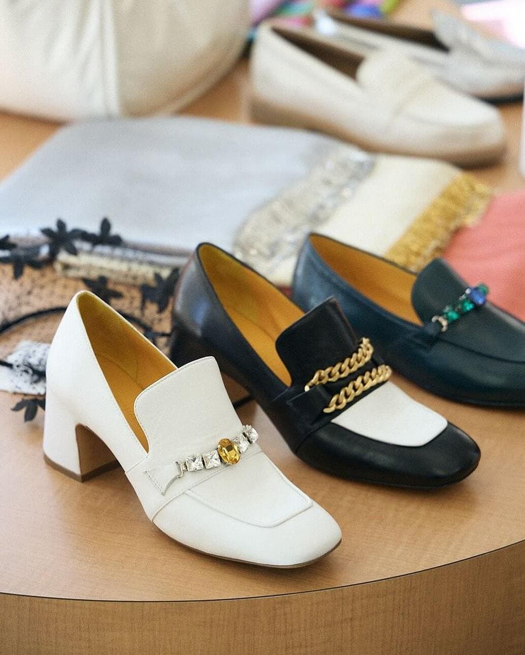 Heel Jewel loafer, Alternate, color, GREEN