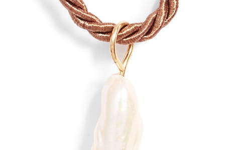 Frasier Sterling Florenzia Freshwater Pearl Cross Pendant Necklace