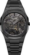D1 Milano Black DLC Ultra Thin Bracelet Watch, 40mm