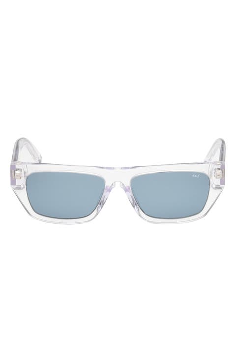 Small 48mm Rectangular Sunglasses