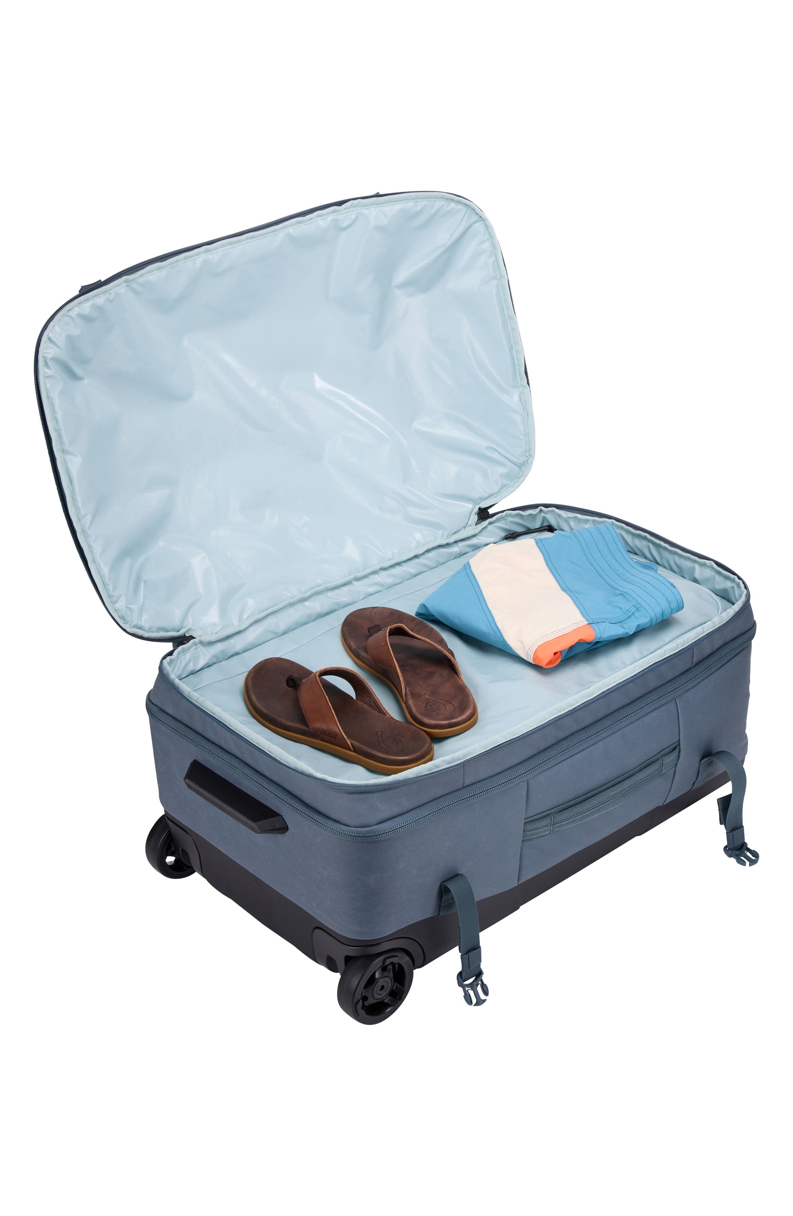 Thule Aion Wheeled Duffle Bag, Alternate, color, Dark Slate