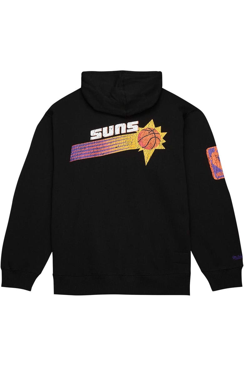 Men's Mitchell & Ness Black Phoenix Suns Hardwood Classics OG 2.0 Pullover Hoodie, Alternate, color, Black