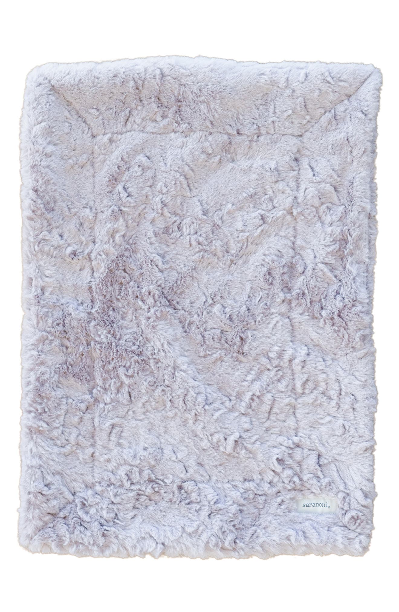 SARANONI Dream Faux Fur Receiving Blanket