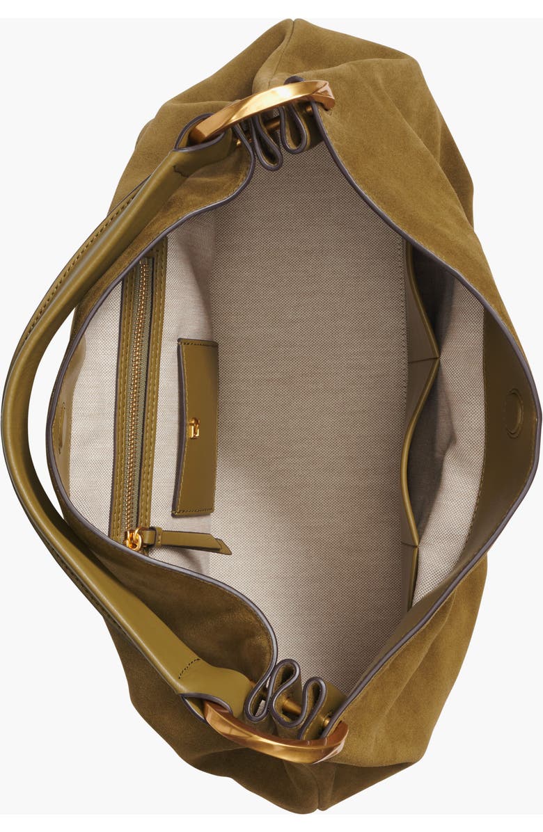 Donna Karan New York Glenwood Suede Shoulder, Alternate, color,