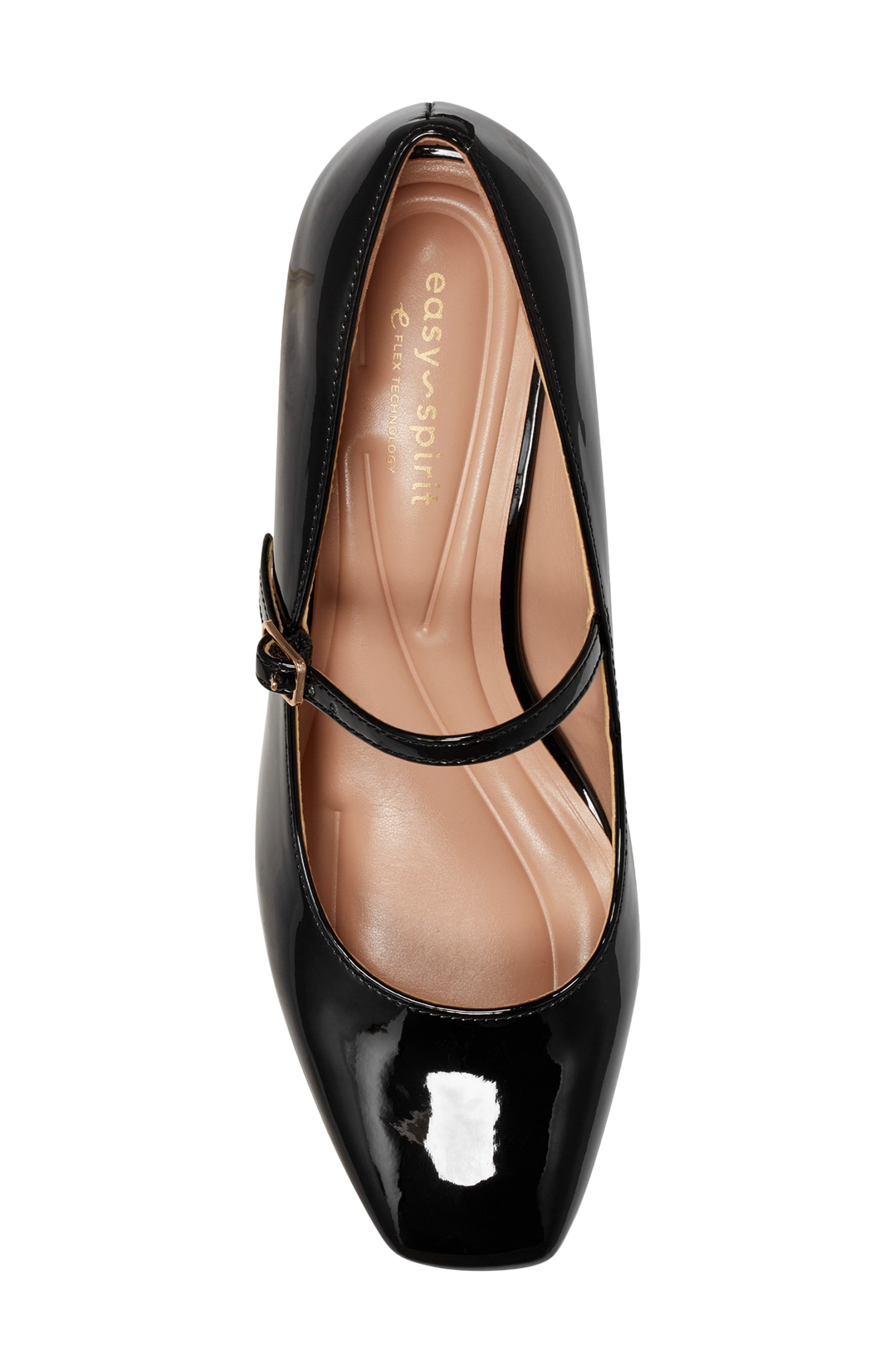 Easy Spirit Marlay Mary Jane Pump, Alternate, color, Black