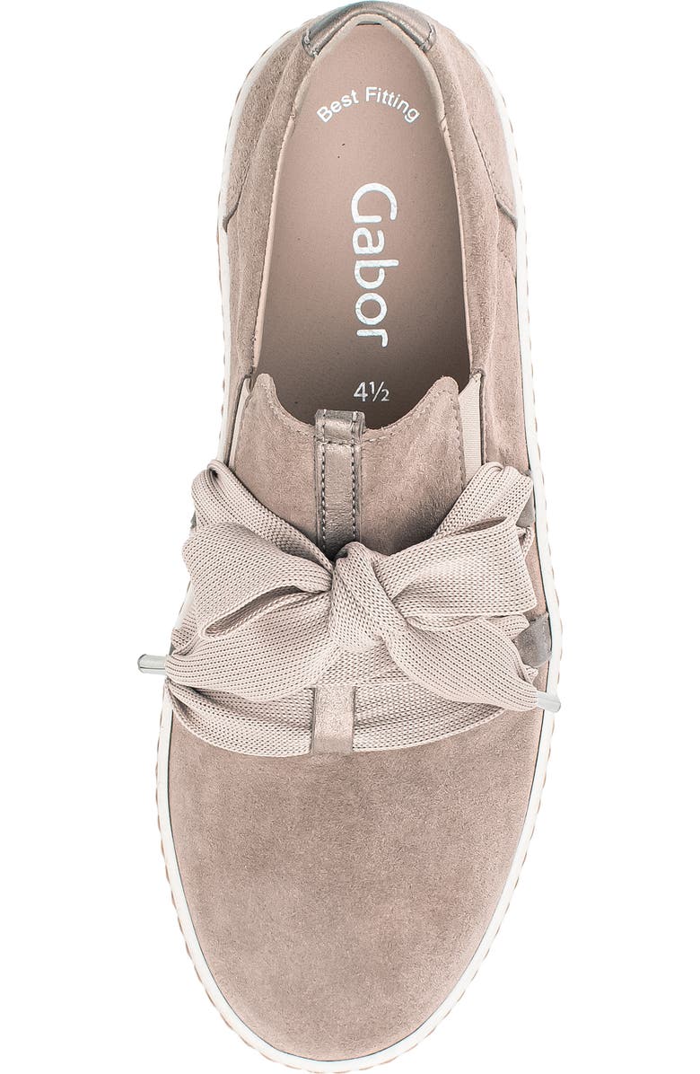 Gabor 83.333 Platform Sneaker, Alternate, color, Silk