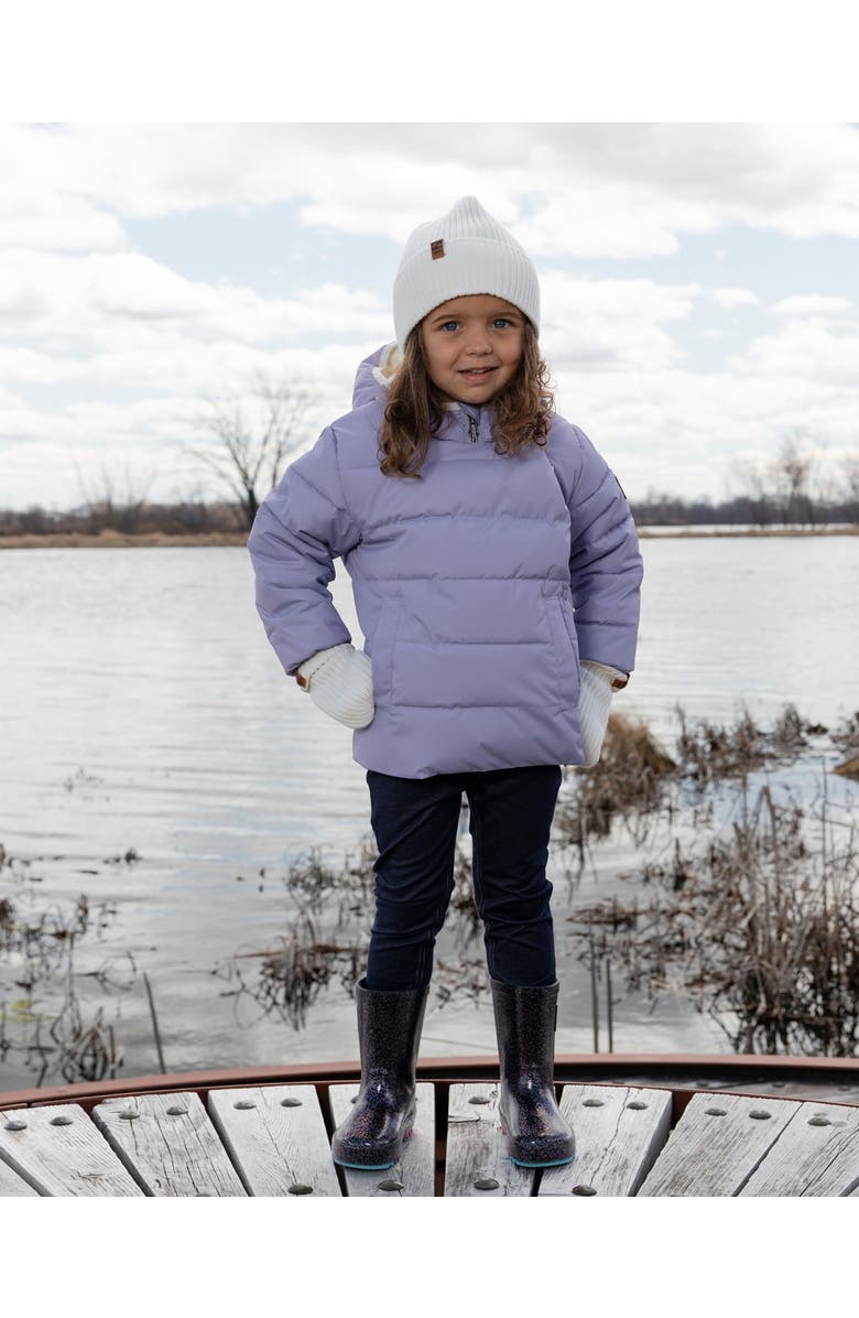 Deux par Deux Compressible Winter Puffy Coat Designed for Car Seat, Alternate, color, 