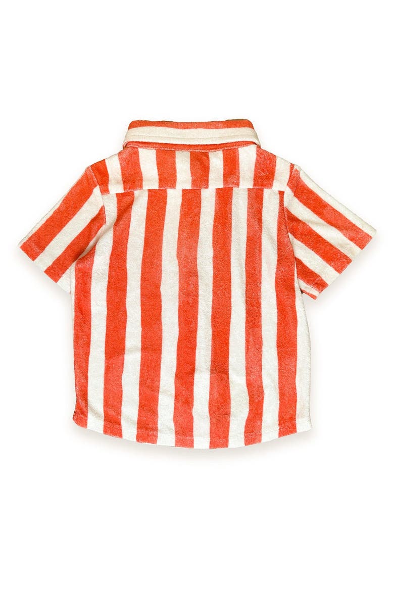 Jerry Short Sleeve Buttondown, Alternate, color, Red Stripe