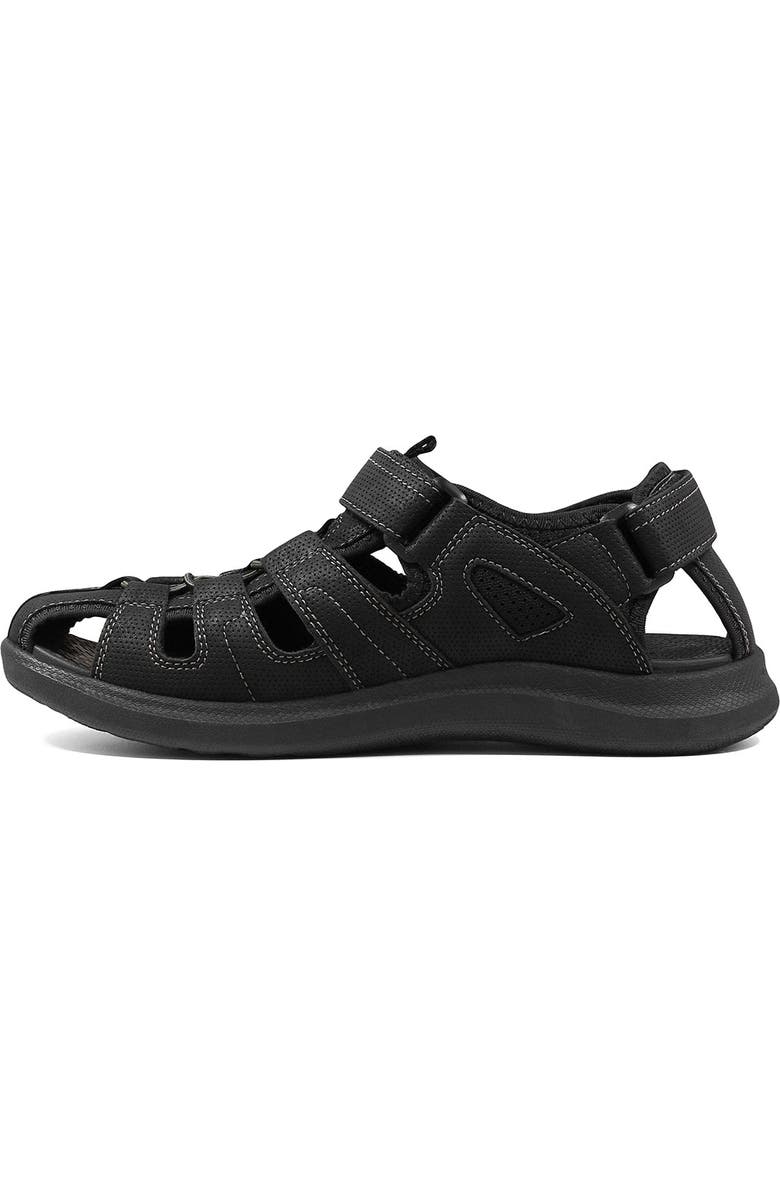 NUNN BUSH Rio Vista Closed Toe Fisherman Sandal - Wide Width Available, Alternate, color,