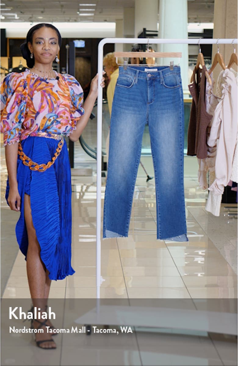 Daniel Step Hem Slim Straight Leg Jeans, sales video thumbnail