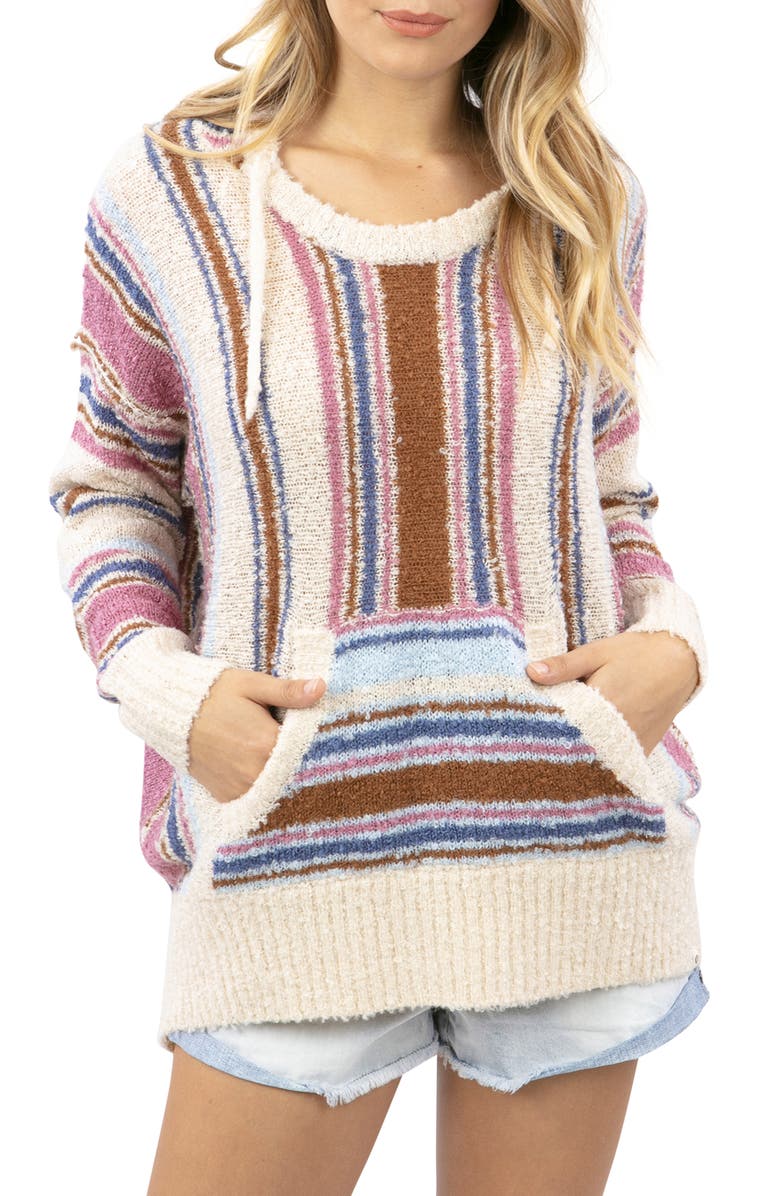 Rip Curl Super Bloom Poncho, Main, color, 