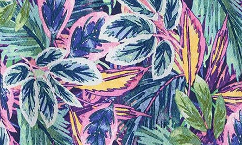 Tommy Bahama Forever Fuego Print Short Sleeve Silk Button-up Shirt