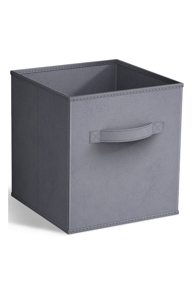 SORBUS Collapsible Storage Cube, Main, color, Gray