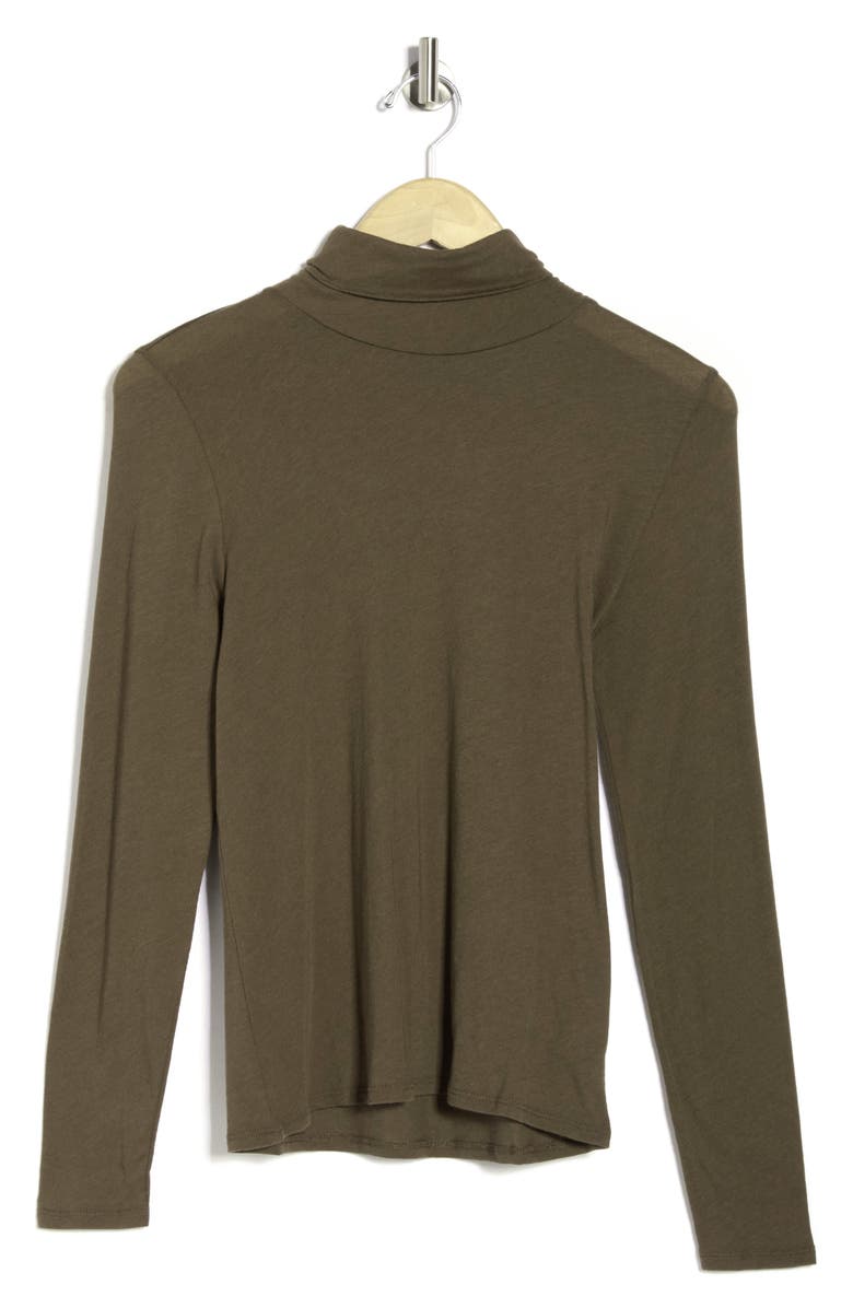 Eileen Fisher Turtleneck Top, Alternate, color, Wren