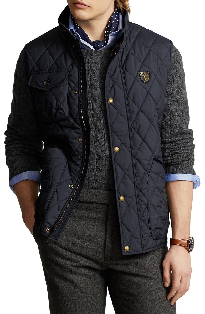Polo Ralph Lauren Beaton Quilted Vest, Main, color, 