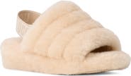 UGG® Fluff Yeah Genuine Shearling Slingback Sandal
