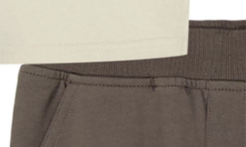 Calvin Klein Kids' Short Sleeve Hoodie & Joggers Set In Multi
