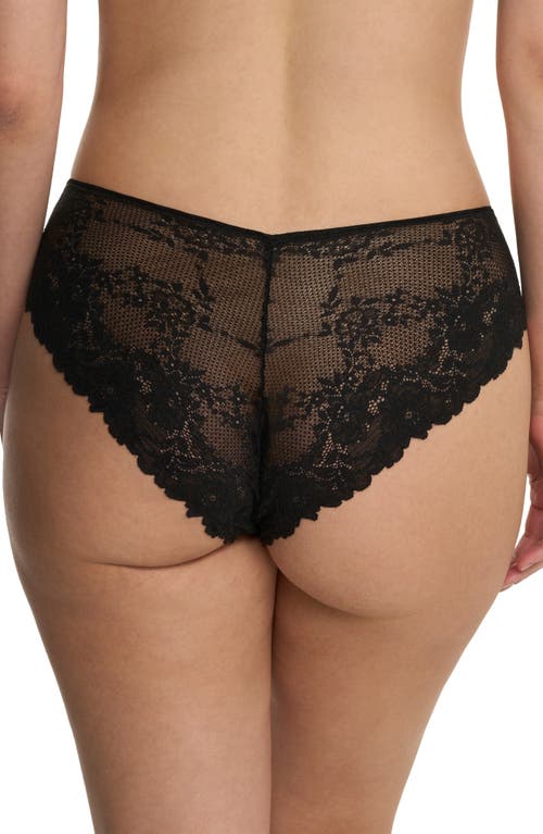 Natori Heavenly High Cut Briefs In Black