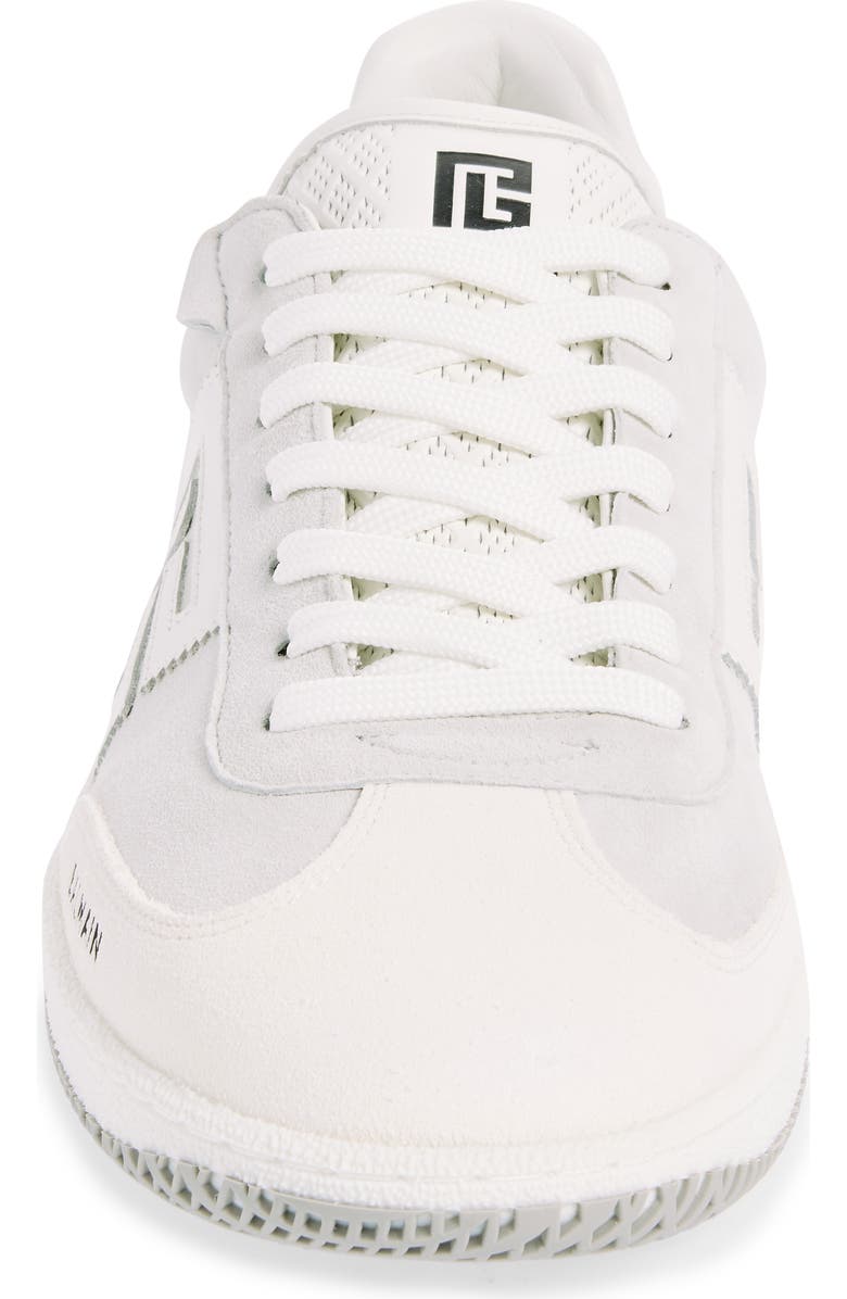 Balmain Swan Sneaker, Alternate, color,