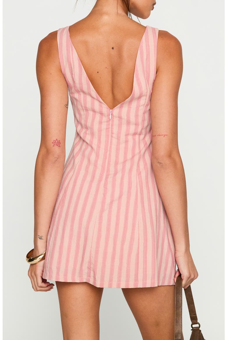 Auggie Sleeveless Minidress, Alternate, color, PINK