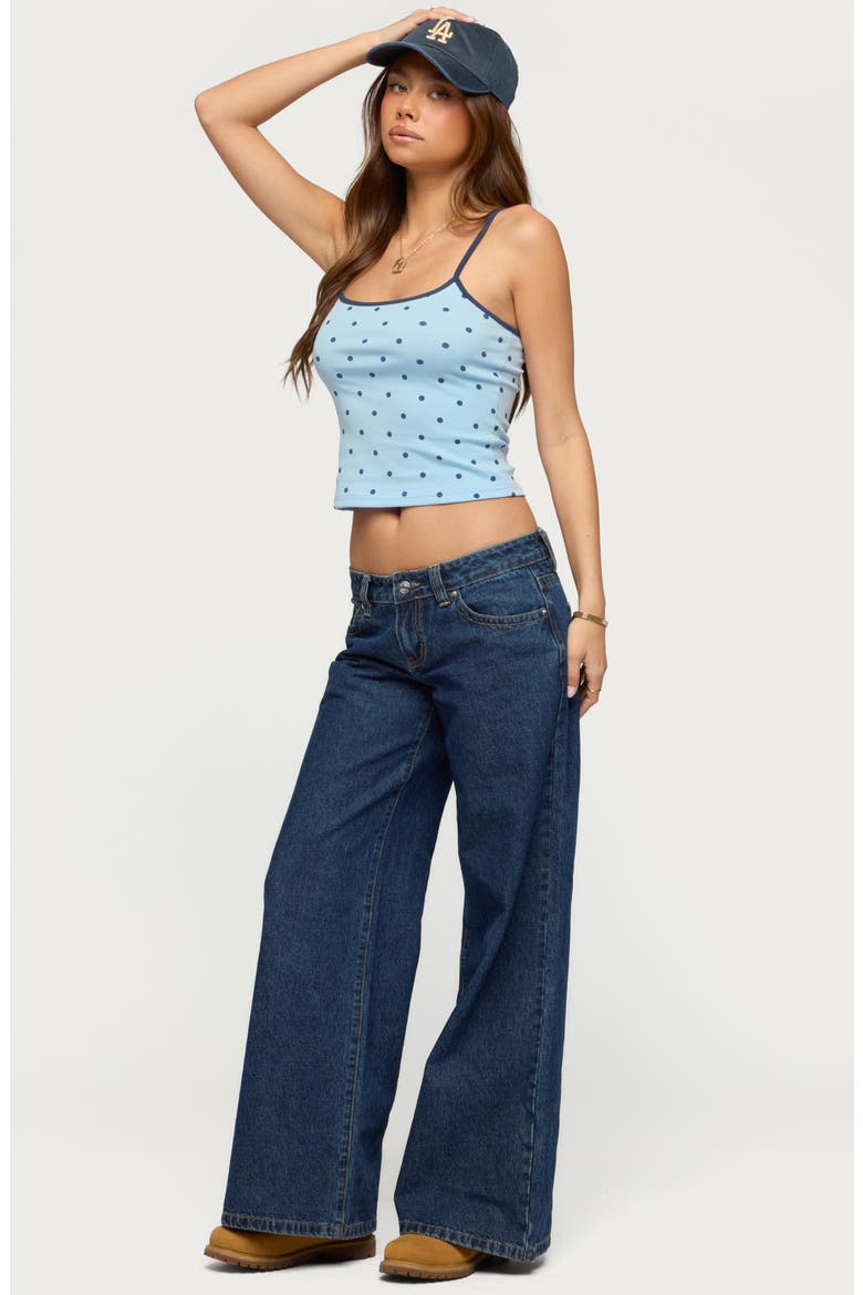 Carlah Polka Dot Camisole, Alternate, color, LIGHT-BLUE-AND-NAVY