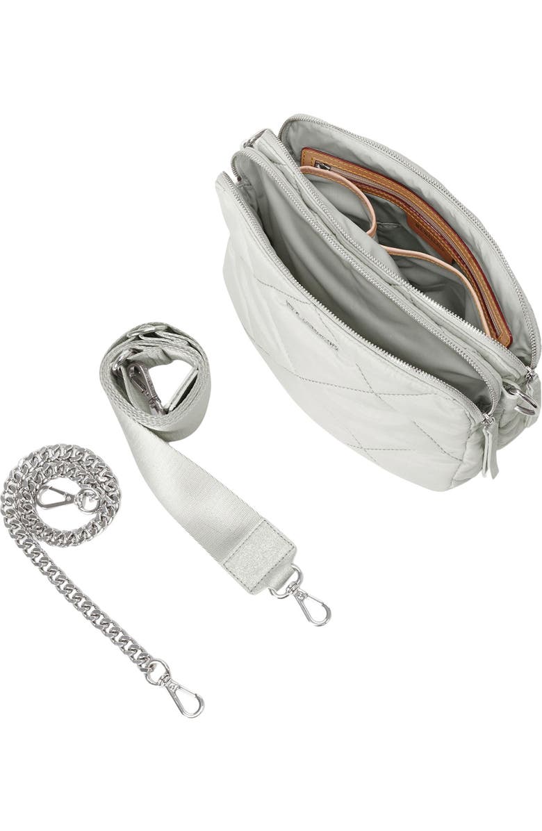 MZ Wallace Madison Quilted Nylon Crossbody Bag, Alternate, color,