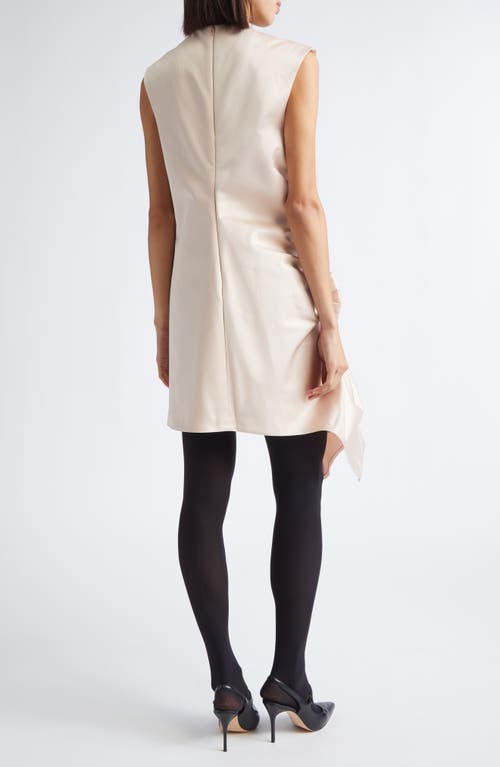 Renaissance Renaissance Kylie Asymmetric Satin Dress In Pink